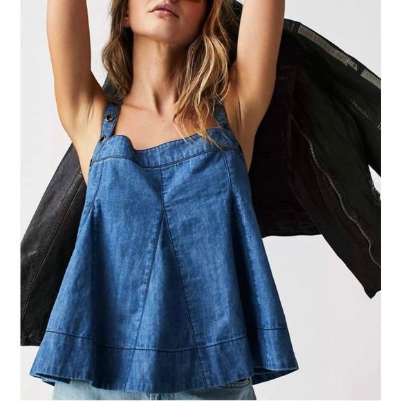 Free People Zinnia Swing Tank Size S - Picture 1 of 8